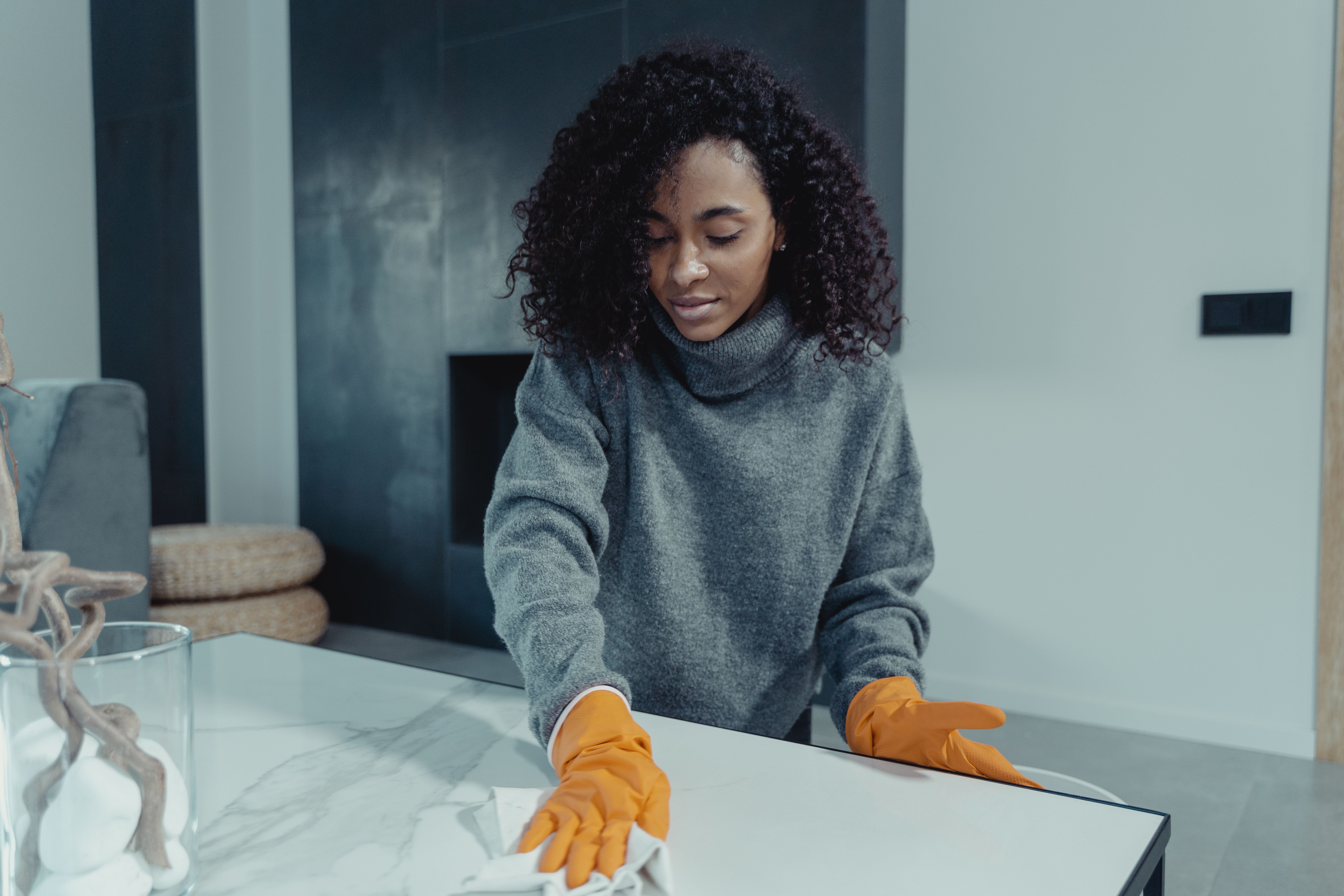 Tasha, a house cleaner